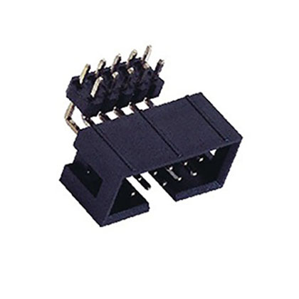 2.54mm Box Header 90° Add Pin Header plastic
